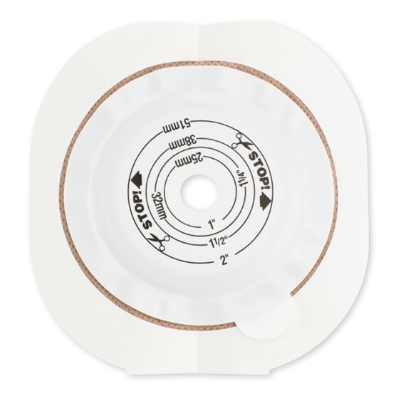 Hollister Incorporated Conform 2 convex barrier flexwear adhesive guide back 37600
