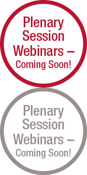 Plenary Session Webinars Coming Soon